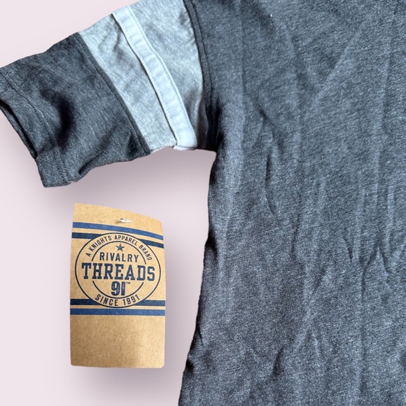 NWT Girls Rivalry Threads Iowa Hawkeyes Gray Short Sleeve Tee Shirt Size 6/6X - Picture 7 of 8